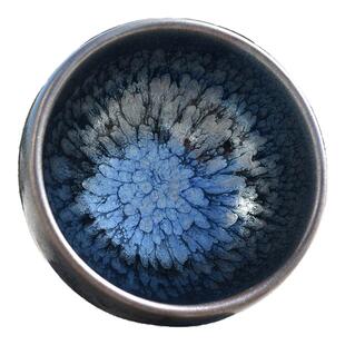 百花丨建盏茶杯单只茶盏主人单杯纯手工陶瓷茶碗功夫茶具品茗单个