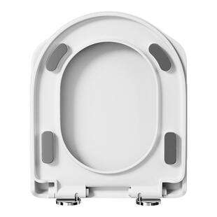 马桶盖子家用通用坐便盖加厚替换盖缓降老旧式通用坐便圈盖板配件