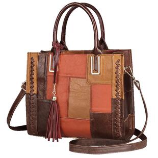 女士2024新款手提包高级感真皮大容量小众通勤夏天百搭斜挎单肩包