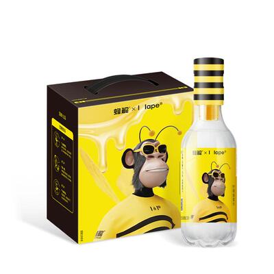 蜂解0脂肪柠檬蜂蜜水360g*6瓶