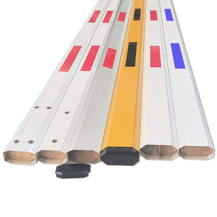 加厚铝合金道闸杆直杆小区门禁起落杆停车场门卫挡车升降栏杆杆子