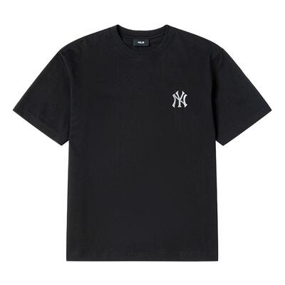 【自营】MLB短袖男装女装新款背标老花休闲上衣透气运动服圆领T恤