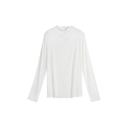 ubras薄款肌底衣小奶皮圆领立领