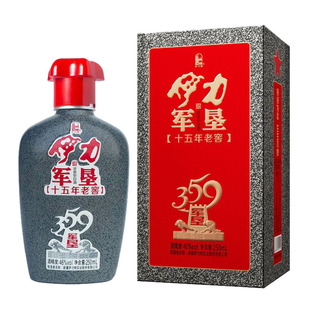 伊力军垦359十五年老窖46度*10瓶*250ml整箱伊犁伊利军垦纯粮酿造