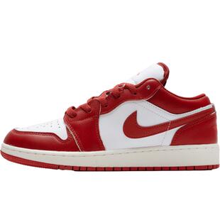 NIKE耐克女鞋春季新款AJ1休闲鞋本命年红色婚鞋运动鞋板鞋FJ3465