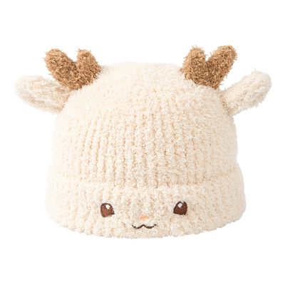 婴儿帽子秋冬季宝宝保暖针织帽冬