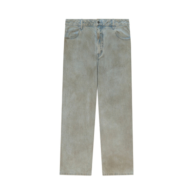 nicerice好饭脏洗阔腿牛仔裤