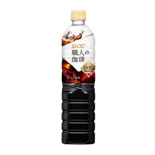 日本进口UCC悠诗诗冰美式黑咖啡职人即饮咖啡液大瓶装饮料900ml