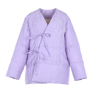 【博主同款】花木深新中式羽绒服女冬改良汉服系带95白鹅绒服外套