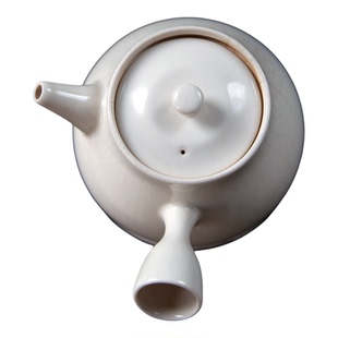 坐见山月象牙白汝窑围炉套装家用煮茶炉可明火泡茶壶大容量礼盒装