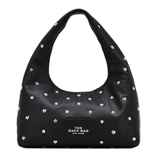 【折扣】MARC JACOBS/莫杰 SACK 中号花朵爱心设计手提包hobo包