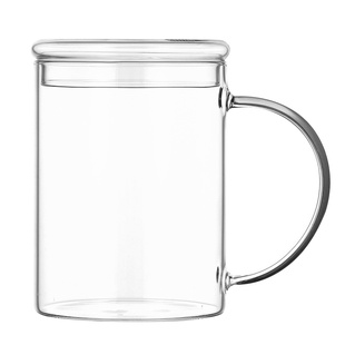 高硼硅玻璃杯耐热防爆耐高温茶杯1000ml大容量水杯男士杯子啤酒杯