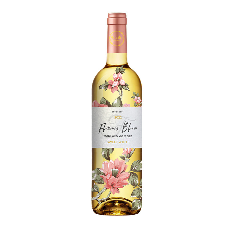 【送玫瑰酒杯】女生微醺甜白冰酒