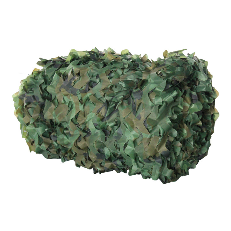迷彩遮阳网防航拍伪装网军绿色迷彩网户外树叶防卫星绿化装饰网布