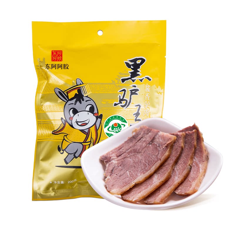 东阿驴肉熟食200g/袋山东特产