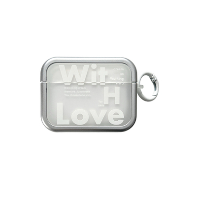 love英文airpodspro3保护套