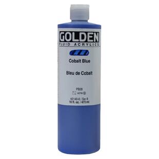 进口GOLDEN高登丙烯颜料流质型大面积墙绘涂鸦高品质亚克力473ml