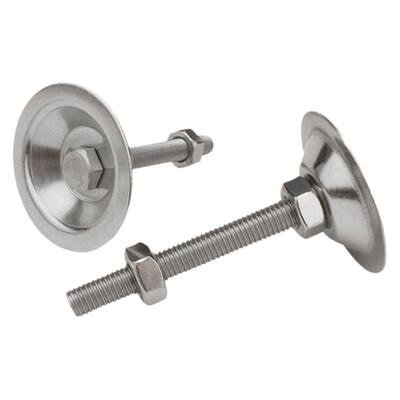 53mm304不锈钢脚杯金属地脚螺丝