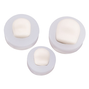 超轻粘土硅胶脸模软陶DIY手办ob11人偶男女万用正比馒头多妹脸模