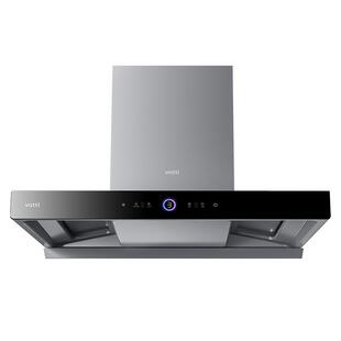 华帝三腔S12抽油烟机家用厨房大吸力变频顶吸油机官方旗舰店