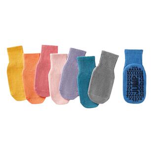 儿童地板袜防滑隔凉宝宝秋季游乐场纯棉婴儿室内加厚学步袜子男童