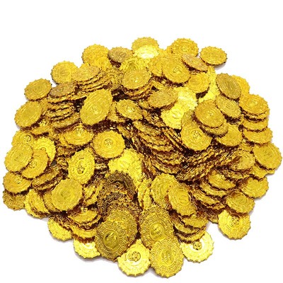 阿母兹特克海盗金币儿童游戏币