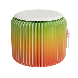 十八纸折叠凳子便携网红家用茶几创意凳设计客厅北欧风时尚家具