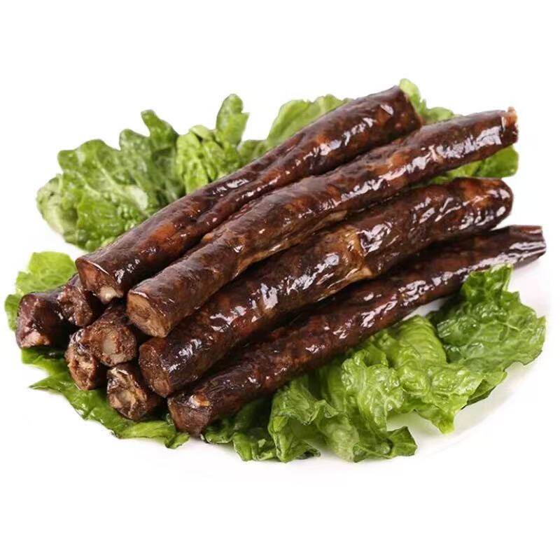 山东风干肠纯猪肉农家自制香肠腊肠腊肉地方名吃500g现做现发