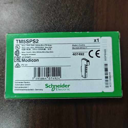 议价施耐德TM5SPS2电源模块 - for I/O module 24 V DC & bus