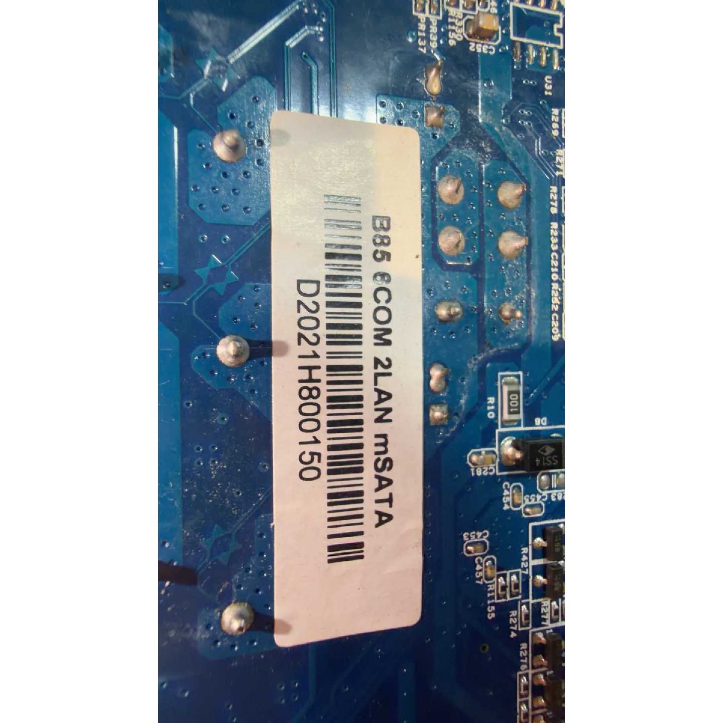 【议价-可维修】B85 盈通B85主板 6COM口 2LAN口 mSATA DDR3/二手