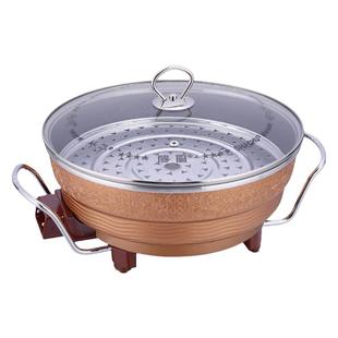 傻厨181309多功能锅电火锅韩式电热锅电炒锅电锅煮锅锅巴饭锅巴粥