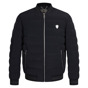 【鹅绒】Mangano曼加龙 纯色立领休闲羽绒服冬季新品保暖外套男