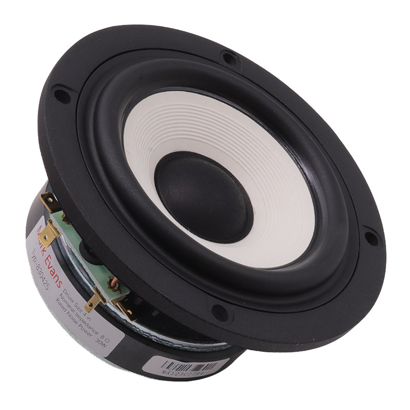 4寸小白盆喇叭分频器套件高音中低音家用hifi无源书架组装音箱
