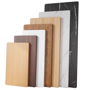 实木桌面板定制生态板隔板吧台餐桌台面板书桌电脑桌板木板免漆板