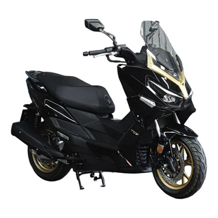 新款光阳RacingH150巡航踏板车电喷水冷RKS150长途旅行赛艇摩托车