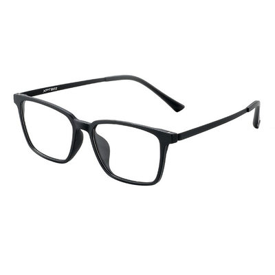 商务方框男款网上配近视加散光镜