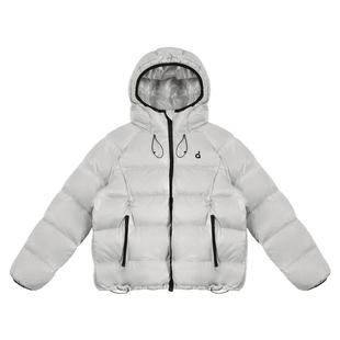 FDR官方店 轻量化撞色光感连帽外套男加厚保暖排骨羽绒服女款冬季