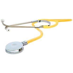 凯伦特U1医用听诊器医学生专用胎孕妇儿科心肺音听诊单面专业黄色