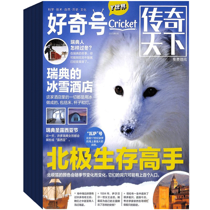 2026年1月【1期 马来自哪里+探秘西双版纳】好奇号杂志2026年3月起订阅打包 科学少儿科普 中英双语 7-12岁