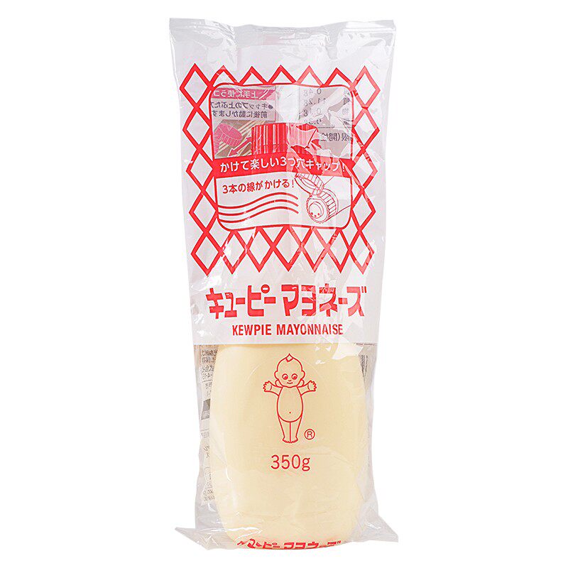 日本进口丘比蔬菜水果蛋黄酱350g