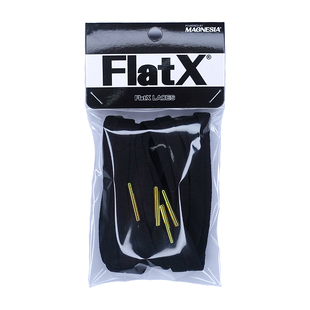 FlatX金属头扁鞋带160cm AF1 AJ1高帮篮球鞋板鞋适用 黑色+金色