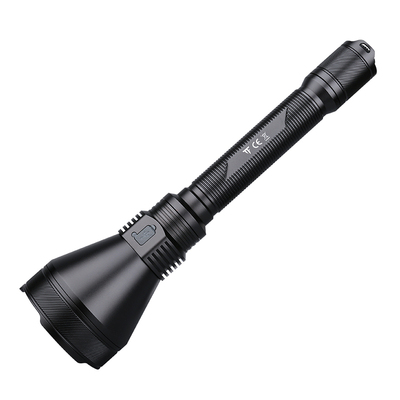 户外超亮千米强光轰天炮鼠尾战术特亮大手电筒可充电远射超长续航