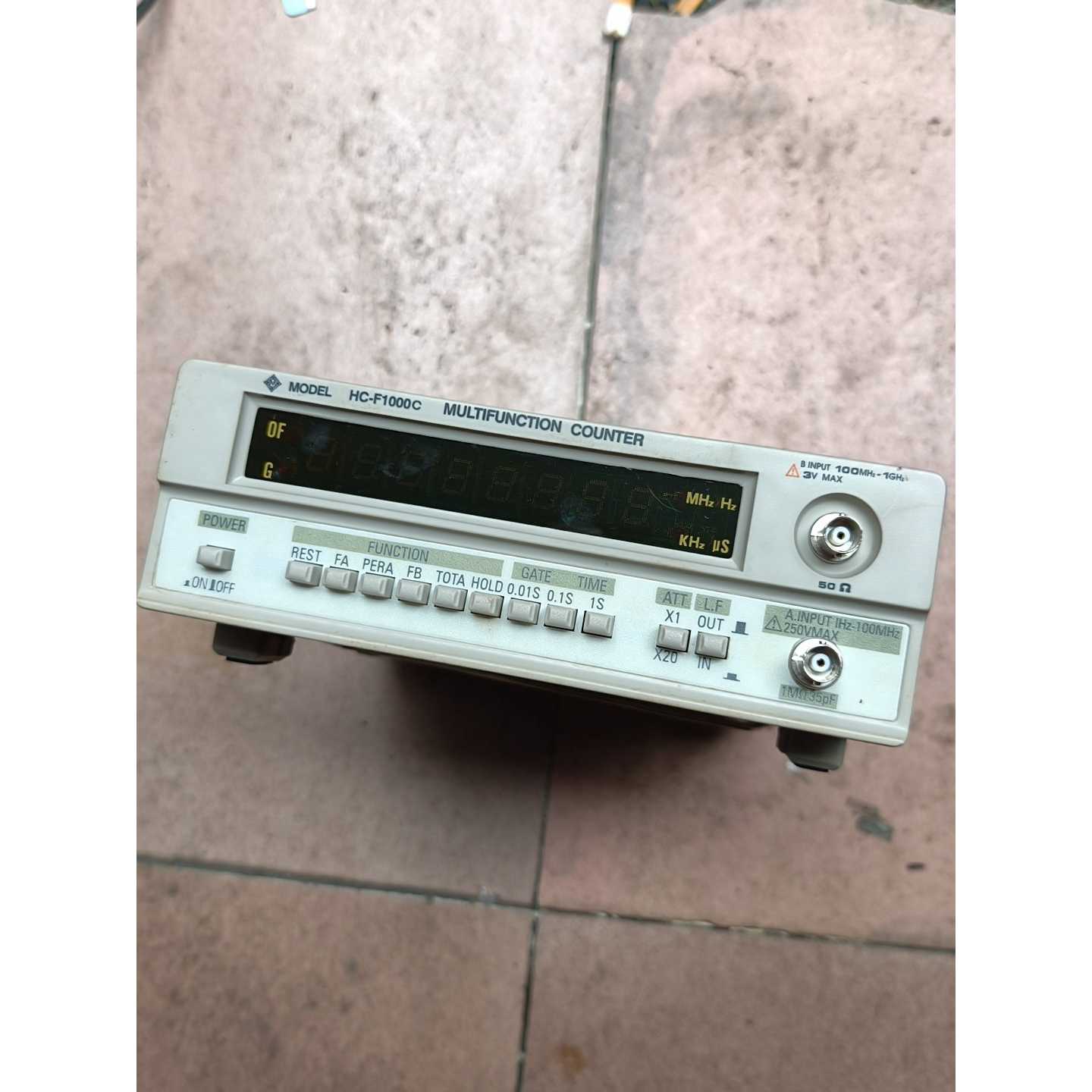 HCF1000C多功能频率计摄机器成色还可以有议价