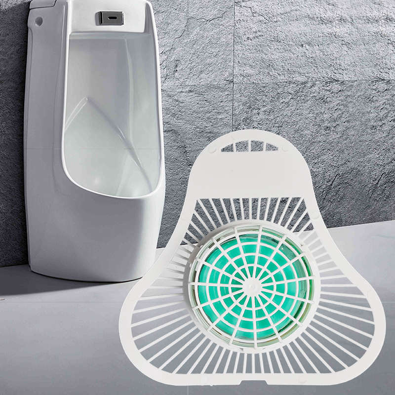 男小便池过滤网厕所尿斗香片滤洁块小便斗除臭三角芳香球块防溅垫