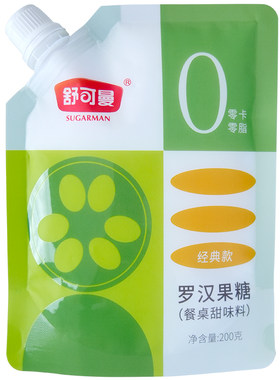 舒可曼零卡罗汉果200g0卡0脂代糖