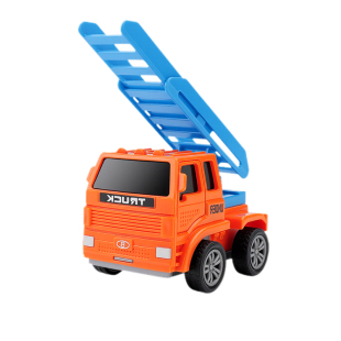 儿童回力小汽车玩具男孩惯性宝宝挖掘翻斗工程车套装迷你小玩具车