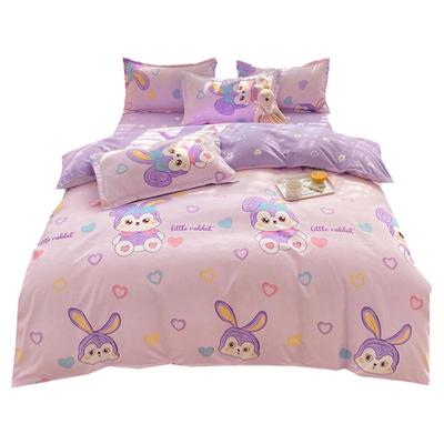 卡通床单四件套学生三件套