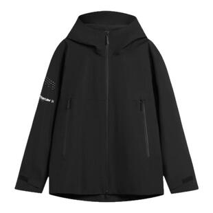 LiNing李宁CF溯万龙甲系列反光防暴雨防水防风硬壳连帽冲锋衣