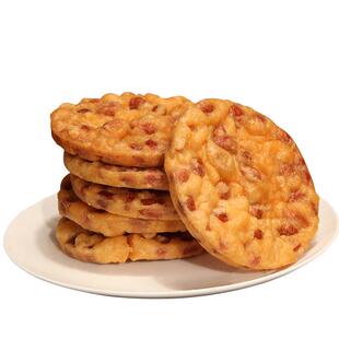 温州特产320g花生巴饼豆姑饼豆泡糕点咸味小吃网红休闲零食品包邮