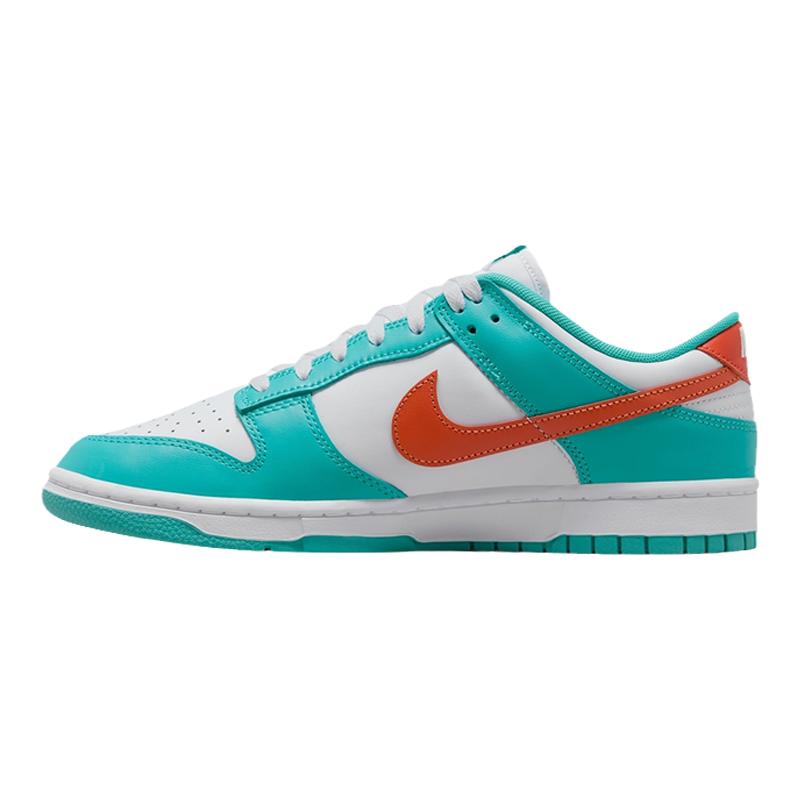 球鞋家 Nike Dunk Low 橙绿 男子低帮运动休闲滑板鞋 DD1391-300